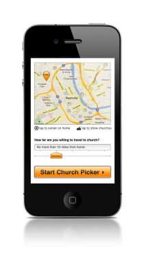 The Church Picker app