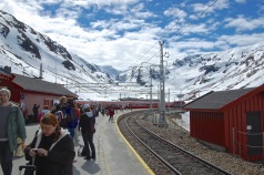 Looking West at Myrdal Station