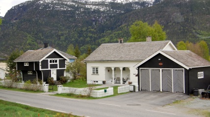 Many norwegian homes still have a traditional guest house