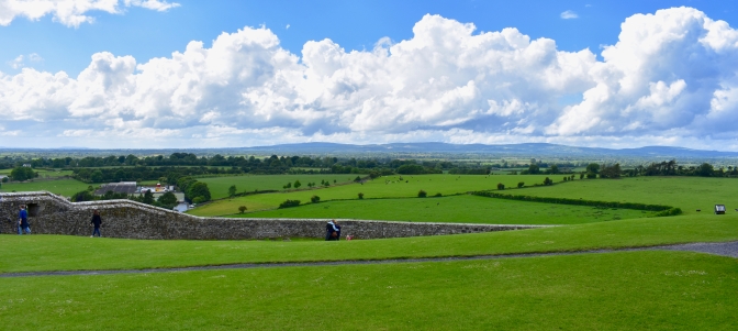 Plain of Tipperary from The Rock of Cashel